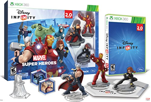 Disney INFINITY: Marvel Super Heroes (2.0 Edition) Video Game Starter Pack – Xbox 360