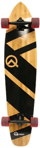 Quest Super Cruiser Artisan Bamboo Longboard Skateboard (44-Inch)