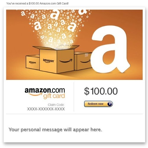 Amazon Gift Card – E-mail – Amazon Boxes