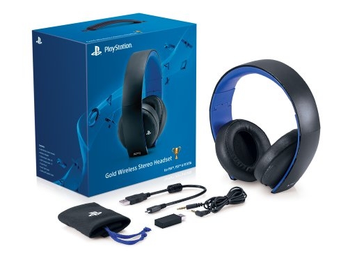 PlayStation Gold Wireless Stereo Headset – Jet Black