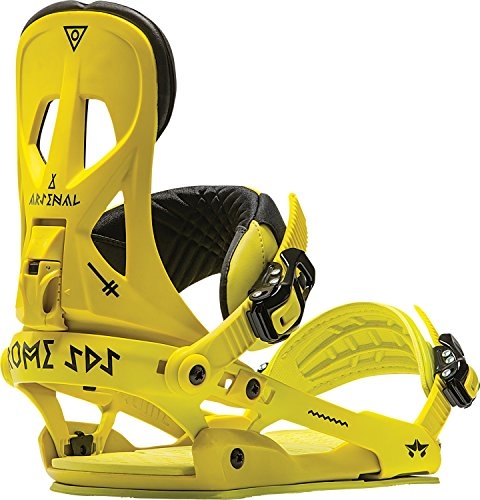 Rome Arsenal Snowboard Bindings Mens Unisex (Lime, L/XL)