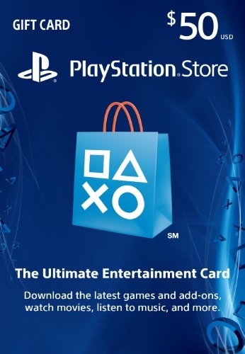 $50 PlayStation Store Gift Card – PS3/ PS4/ PS Vita [Digital Code]
