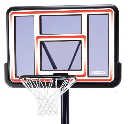 Lifetime 1269 Pro Court Portable Basketball System with 44″ Acrylic Fusion Backboard