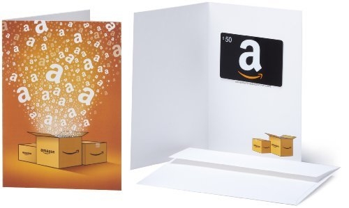 Amazon.com Gift Cards – In a Greeting Card – Free One-Day Shipping